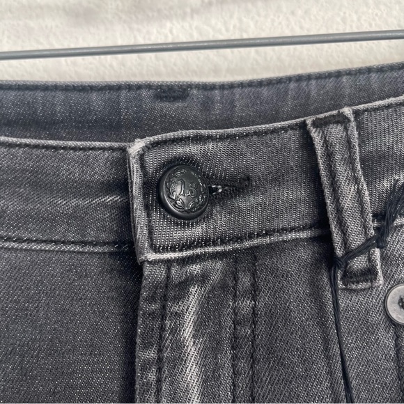 R13 Boy Skinny Grey Denim Jeans - Picture 7 of 8